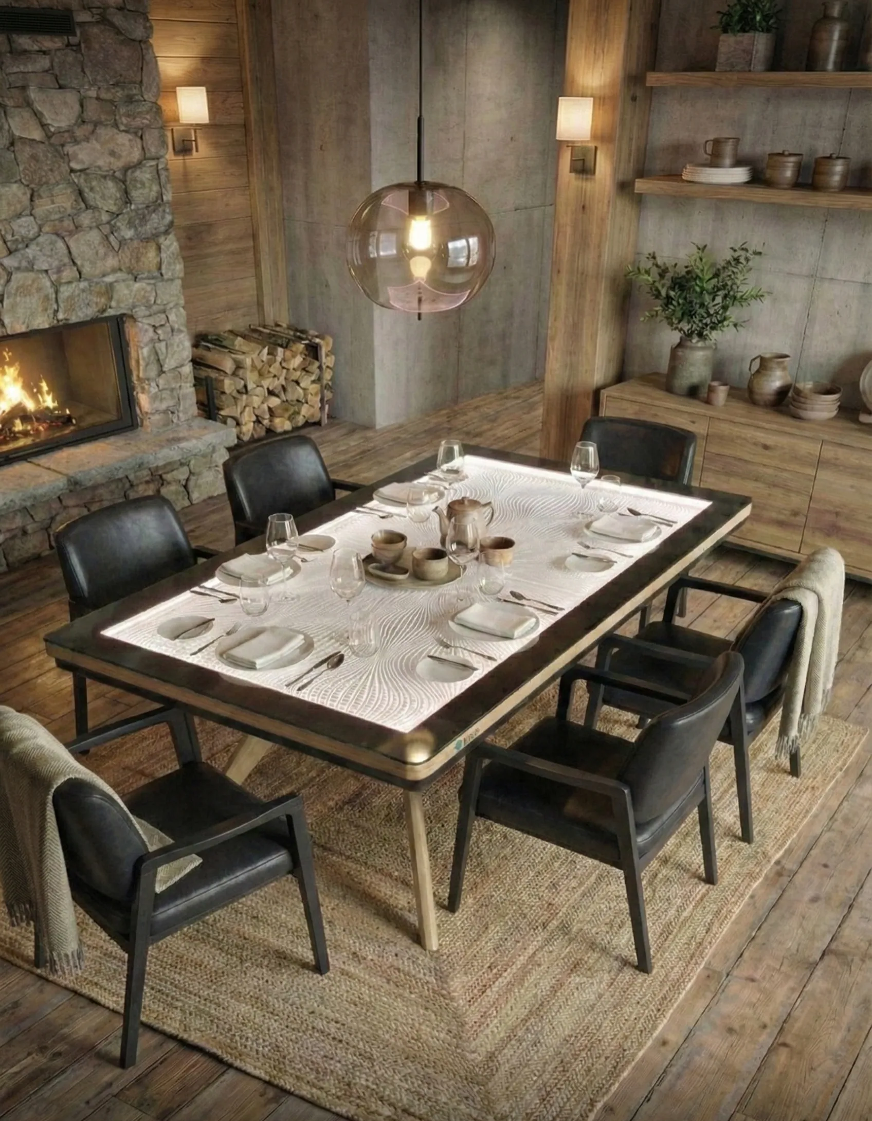 Dimension L — Table à manger