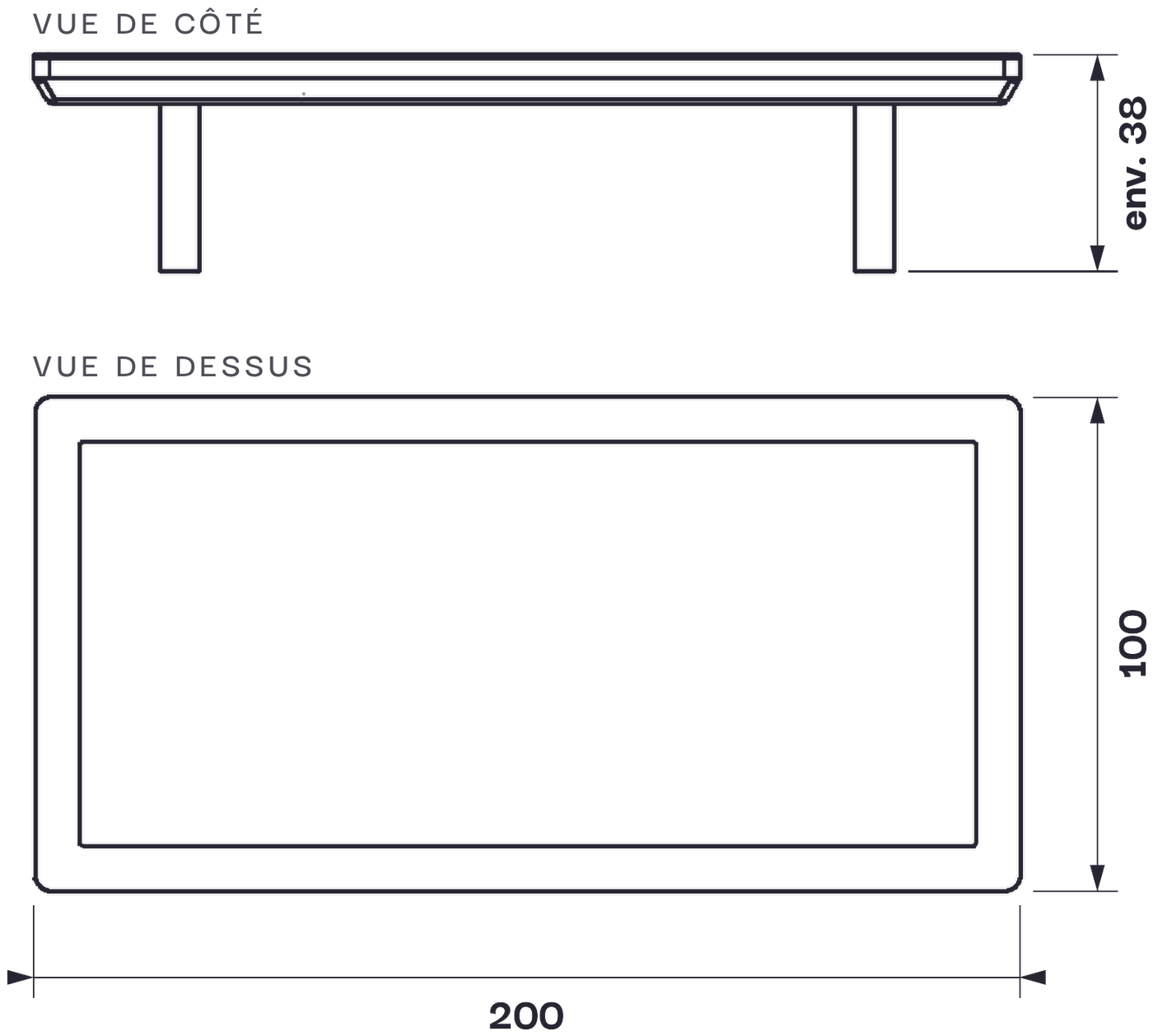 Dessin technique — Dimension M